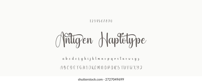 Elegante guion de bienvenida escrito a mano en negro sobre fondo blanco