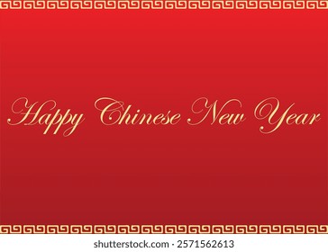 Elegant 'Happy Chinese New Year' text vector designs with calligraphy styles, gold accents, and festive red backgrounds. Perfect for greeting cards, banners, and celebration decorations!