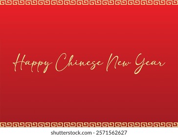 Elegant 'Happy Chinese New Year' text vector designs with calligraphy styles, gold accents, and festive red backgrounds. Perfect for greeting cards, banners, and celebration decorations!