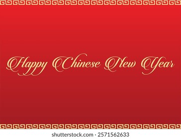 Elegant 'Happy Chinese New Year' text vector designs with calligraphy styles, gold accents, and festive red backgrounds. Perfect for greeting cards, banners, and celebration decorations!