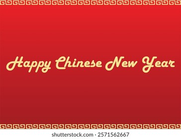 Elegant 'Happy Chinese New Year' text vector designs with calligraphy styles, gold accents, and festive red backgrounds. Perfect for greeting cards, banners, and celebration decorations!