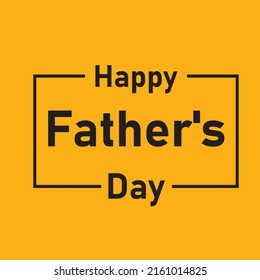 Elegant happy fathers day background Vector Illustration