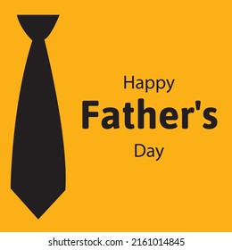 Elegant happy fathers day background Vector Illustration