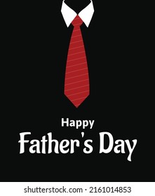 Elegant happy fathers day background Vector Illustration
