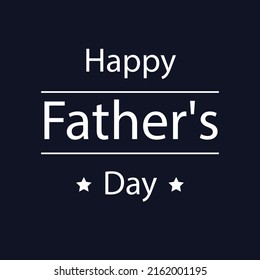 Elegant happy fathers day background Vector Illustration
