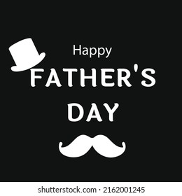 Elegant happy fathers day background Vector Illustration
