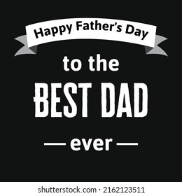 Elegant happy fathers day background Vector Illustration