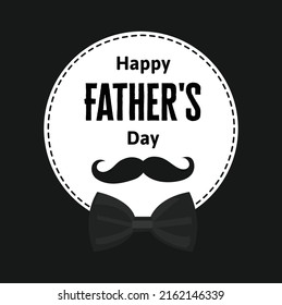 Elegant Happy Fathers Day Background Vector Stock Vector (Royalty Free ...