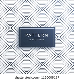 elegant honeycomb or hexagonal pattern background