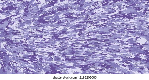 Elegant horizontal background with grunge texture in cold colors. Winter banner. Wool effect. Vector illustration in retro style.