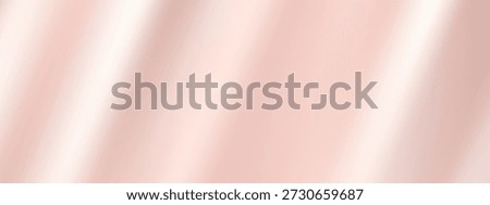 Elegant horizontal soft rose gold metallic fabric texture background