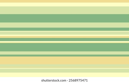 Elegant horizontal stripes in calming pastel greens and yellows. Perfect for backgrounds, website design, textiles, and packaging.  Creates a serene and sophisticated aesthetic.