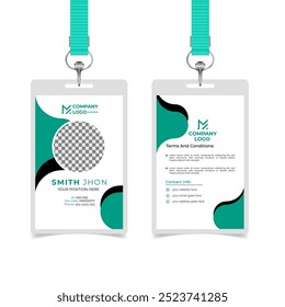 Elegant id card design template