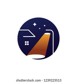 ​Simple elegant illustration icon. Vector image.