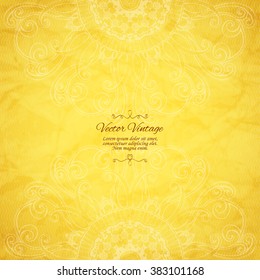 Elegant Indian ornamentation  background. Stylish design. Can be used as a greeting card or wedding invitation