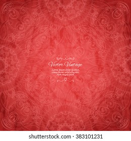 Elegant Indian ornamentation  background. Stylish design. Can be used as a greeting card or wedding invitation