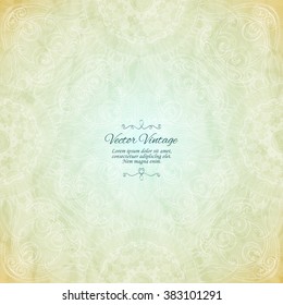 Elegant Indian ornamentation  background. Stylish design. Can be used as a greeting card or wedding invitation