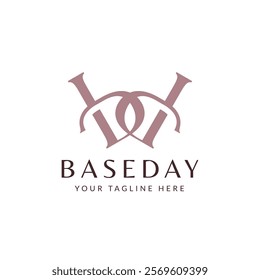 Elegant initial bd logo Vector Mark. db logo design simple luxury for apparel, fashion, boutique, business and company