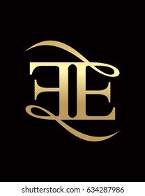 Elegant Initials logo