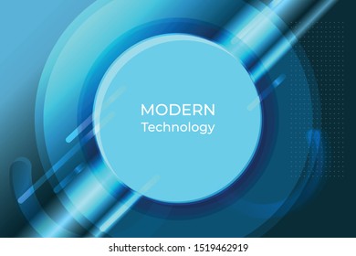 Elegant innovation and circle polka dot abstract background or texture is graphic design in vector file 