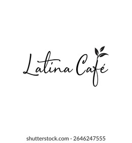Elegant and inviting Lathina Cafe logo design symbolizing warmth, taste, and Mediterranean charm. Perfect for cafes, bistros, and coffee brands seeking a cozy and stylish identity.
