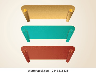 Elegante design de borda geométrica islâmica com padrões complexos e elementos decorativos.