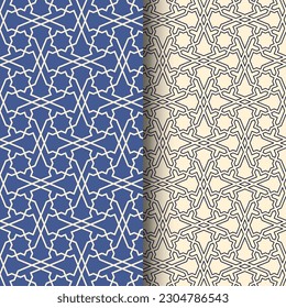 Elegant Islamic Geometric pattern Art use for print and fashion