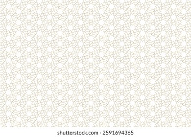 Elegant Islamic Geometric Seamless Pattern