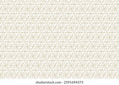 Elegant Islamic Geometric Seamless Pattern