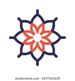 Elegant Islamic ornament vector design featuring a beautifully detailed mosque with intricate Arabic patterns. Perfect for Ramadan, Eid, Islamic events, and decorative projects.