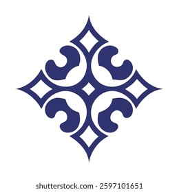 Elegant Islamic ornament vector design featuring a beautifully detailed mosque with intricate Arabic patterns. Perfect for Ramadan, Eid, Islamic events, and decorative projects.