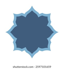 Elegant Islamic ornament vector design featuring a beautifully detailed mosque with intricate Arabic patterns. Perfect for Ramadan, Eid, Islamic events, and decorative projects.