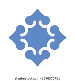 Elegant Islamic ornament vector design featuring a beautifully detailed mosque with intricate Arabic patterns. Perfect for Ramadan, Eid, Islamic events, and decorative projects.