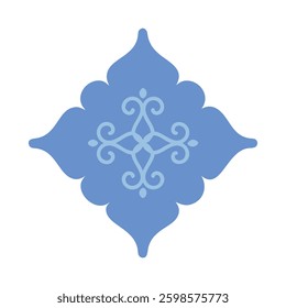 Elegant Islamic ornament vector design featuring a beautifully detailed mosque with intricate Arabic patterns. Perfect for Ramadan, Eid, Islamic events, and decorative projects.