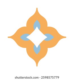Elegant Islamic ornament vector design featuring a beautifully detailed mosque with intricate Arabic patterns. Perfect for Ramadan, Eid, Islamic events, and decorative projects.