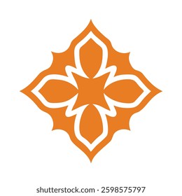 Elegant Islamic ornament vector design featuring a beautifully detailed mosque with intricate Arabic patterns. Perfect for Ramadan, Eid, Islamic events, and decorative projects.