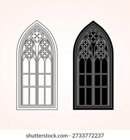 Elegant Islamic window design with intricate geometric patterns