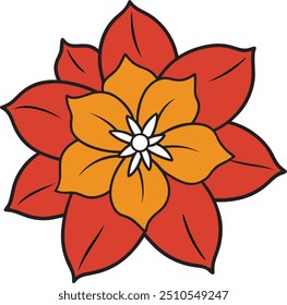 Elegant Jasmine Flower Vector Design