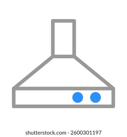 Elegant Kitchen Ventilation Hood Outline Design