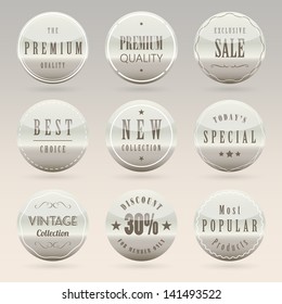 Elegant label set