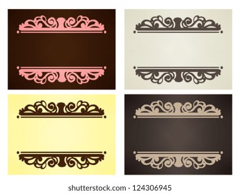 Elegant Lace Pattern - Vector EPS10
