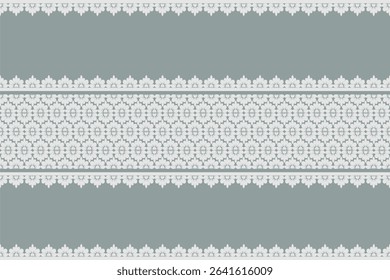Elegant Lace Trim Design, damask pattrens