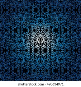 Elegant lace-like background. Nice hand-drawn vector illustration