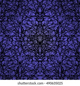 Elegant lace-like background. Nice hand-drawn vector illustration