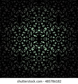 Elegant lace-like seamless pattern. Nice hand-drawn illustration