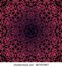 Elegant lace-like seamless pattern. Nice hand-drawn illustration