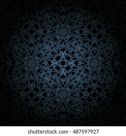 Elegant lace-like seamless pattern. Nice hand-drawn illustration