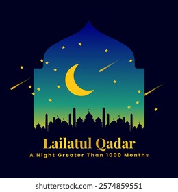 Elegant Lailatul Qadar Design - Ideal for Spiritual Content