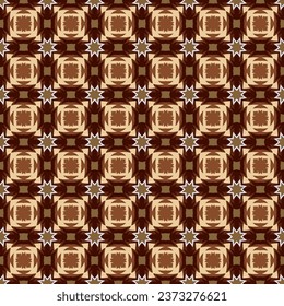 Elegant lattice seamless pattern. Art forms are grouped and arranged in a specific order. Vector image for print, textile, packaging, interior design and your other projects.