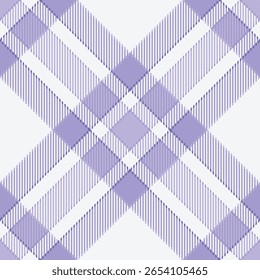 Elegante lavanda e branco xadrez padrão.  A textura sutil acrescenta profundidade a este design versátil, perfeito para fundos, têxteis ou design de site.  Moderna e estética calmante.